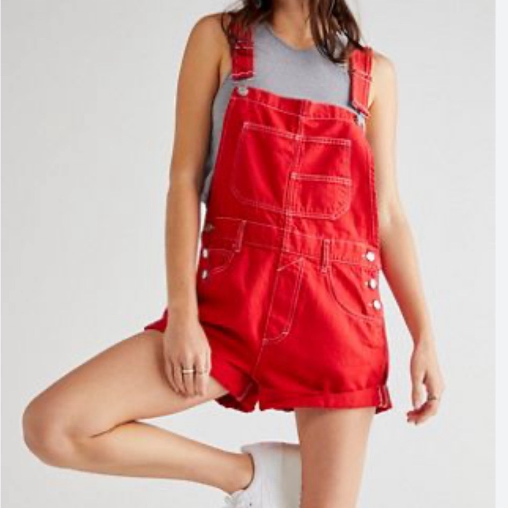 Free People Ziggy shortalls